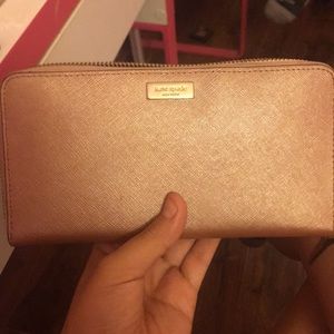 ROSE GOLD KATE SPADE Wallet